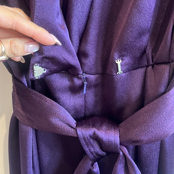 Elegant, Vintage, Purple Jumpsuit. - Picture 5 of 5